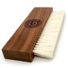 GrooveWasher's The Goat Record Cleaning Brush | Anti-Static Natural Goat Hair Brush & Walnut Handle | Use Wet to Apply Record Cleaner Fluid, Dry to Remove Dust | Pair with Record Cleaning Kits view 1