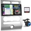 [2+64G] Android Radio for Ford Expedition 2007-2015 (Only for Manual A/C) - 9 inch HD Touchscreen Car Stereo - Wireless Carplay and Android Auto, HiFi, WiFi, GPS, SWC + Canbus + AHD Backup Camera view 1