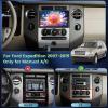 [2+64G] Android Radio for Ford Expedition 2007-2015 (Only for Manual A/C) - 9 inch HD Touchscreen Car Stereo - Wireless Carplay and Android Auto, HiFi, WiFi, GPS, SWC + Canbus + AHD Backup Camera view 2