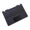 5CB0N00717 Replacement for Lenovo Chromebook N23 Laptop Upper Top Cover Case Palmrest Not-Backlit US Keyboard Touchpad Assembly Part view 3