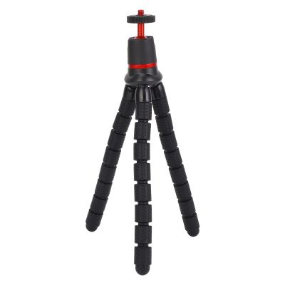 Portable Camera Tripod Stand,360 Rotation Metal and ABS Selfie Stick Tripod,Stable Holder for Video Recording with Travel Adapter, Suitable for Hiking and Mountaineering