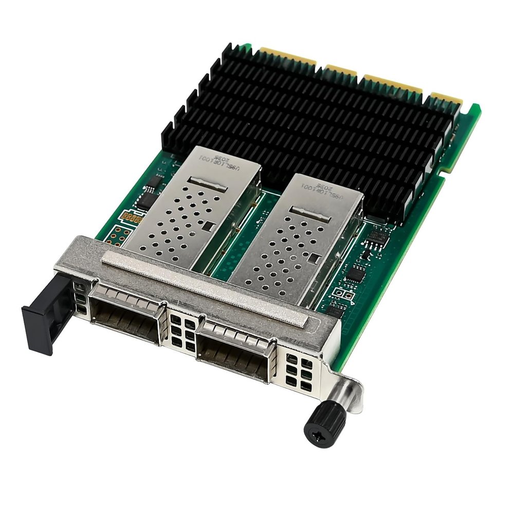 100Gb OCP3.0 Network Card with Intel E810 Chip,Dual-Ports NIC PCI Express Ethernet Adapter Support Windows Server/Linux/VMware (ST7388-E810 100G)