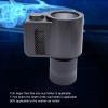 Car Cooling Heating Cup 12V Universal Smart Cooler Warmer Mug Holder for Daily Driving and Business Travel ABS Aluminum 13.6 x 9 x 22cm 768g view 3