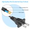 Dmoizka AC in Power Cord Cable Outlet Plug Lead for Sharp GX-BT9 GX-BT9H Portable Bluetooth Boombox Boom Box GXBT9 GXBT9H (an AC Power Cord only!) (4FT Cable) view 2