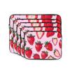 bright strawberries Printed Laptop Sleeve for Men Women 13 inch Shockproof Laptop Case Bag for Travel Office School view 2