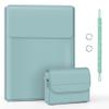 13.3-14" Sleeve, Thin PU Leather Portable Bag Compatible with New MacBook Air 13.6/Pro/Max M2/M1 A2779 A2442 14, 13.5 Surface 5/4/3/2/1, Compatible with 2022 Pro 14 inch view 1