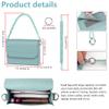 13.3-14" Sleeve, Thin PU Leather Portable Bag Compatible with New MacBook Air 13.6/Pro/Max M2/M1 A2779 A2442 14, 13.5 Surface 5/4/3/2/1, Compatible with 2022 Pro 14 inch view 4