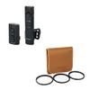 PROfezzion Wireless Camera Remote Shutter Release for Canon Rebel T7 T6 T5 T8i T7i SL3 EOS R RP R100 R7 R6 Mark II 90D 80D 70D 2000D + 72mm Star Filter Kit 3 Pieces Adjustable Cross Screen Starburst F view 1