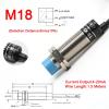1pc M18 Analog Proximity Switch M12 M30 Linear Displacement Sensor Output 0-10V 4-20mA Distance 8mm Inductive Sensor(M18 Current 4-20mA) view 2