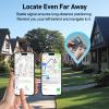 BFADEHA 2026 [Apple MFi Certified] (iOS Only) Bluetooth Tracker Smart Card for Apple Find My iPhone Wallet GPS Tracker, 5-10 Years Staying Power, Keys Finder and Item Locator for Keys, Bags, Passport view 4