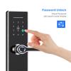 DUYHBAWRS-007 Smart Door Lock Biometric Fingerprint Lock Password Electronic Lock Key Card Unlock Tuya APP High Security Stainless Steel Lock(5050-160) view 3