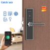 DUYHBAWRS-007 Smart Door Lock Biometric Fingerprint Lock Password Electronic Lock Key Card Unlock Tuya APP High Security Stainless Steel Lock(5050-160) view 4