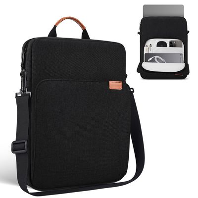 13 inch Laptop Carrying Sleeve for 2026 MacBook Neo A18 Pro A3404, 2026-2022 MacBook Air 13 M5 M4 M3 A3449 A3240 A3113, Protective Carrying Bag Travel Case Bag, Black