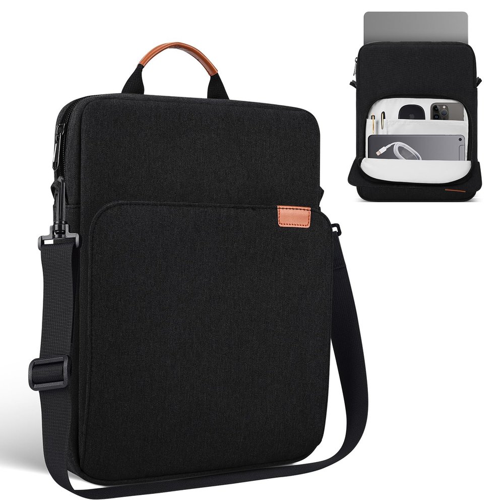 13 inch Laptop Carrying Sleeve for 2026 MacBook Neo A18 Pro A3404, 2026-2022 MacBook Air 13 M5 M4 M3 A3449 A3240 A3113, Protective Carrying Bag Travel Case Bag, Black