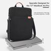 13 inch Laptop Carrying Sleeve for 2026 MacBook Neo A18 Pro A3404, 2026-2022 MacBook Air 13 M5 M4 M3 A3449 A3240 A3113, Protective Carrying Bag Travel Case Bag, Black view 3