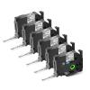 KCMYTONER 6 Pack Compatible for Ptouch TZe-M951 TZ-M951 TZe TZ Tape 24mm 0.94 Inch Black on Matte Silver Label Maker Tape for PT-D600 PT-D600VP PT-E500 PT-E500VP PT-E550W PT-E550WVP view 1