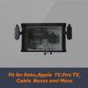9" in-Wall TV Media Box, Recessed Cable Management Enclosure Fit for Apple & Roku & Fire TV, Seamless Structured Wiring Storage, Clutter-Free Wall Mount AV Solution view 2