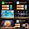 Naifay Android Car Radio for BMW 3 Series 328i 335i 325i (E90/E91/E92/E93) 2005-2011, 9inch Touch Screen for BMW Car Stereo with CarPlay Android Auto Bluetooth GPS WiFi, Support Fiber Optic Model view 3