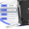 KCMYTONER 6 Pack Compatible for Ptouch TZe-M931 TZ-M931 TZe TZ Tape 12mm 0.47 Inch Black on Matte Silver Label Maker Tape for PT-1010S PT-1090BK PT-1100 PT-1120 PT-1130 PT-1160 PT-1170 view 3