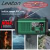 NOAA Weather Radio 20000mAh Emergency Hand Crank Solar Radio AM/FM view 4