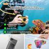 Underwater Floating Digital Camera  48MP HD Bare-Body Waterproof Camera, No Case Needed for Underwater Fun & Childhood Memories (Yellow) view 3