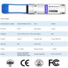 40G QSFP+ LR4 Optical Transceiver Module,Compatible with Palo Alto Networks PAN-QSFP-40GBASE-LR4-20,40GBASE-LR4 QSFP+ 1310nm,CWDM4 20km LC DOM view 3