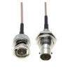 KUIQEO Video Connector RG179 BNC Male to BNC Female Bulkhead 75ohm Connector Video HD-SDI R/F Jumper Pigtail Coaxial Coax Cable 30CM 50CM 75CM 1M 2M 300CM coaxial Cable(75CM) view 2
