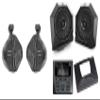Audiosavings Bundle: RZRSYSTEM1 Bluetooth Media Receiver + 6" Front Speakers Bundle with Rockville 8" 300W Marine Wakeboard Tower Speakers, Fits 14-18 Polaris RZR XP1000/900 (2 Items) view 1