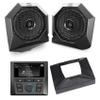 Audiosavings Bundle: RZRSYSTEM1 Bluetooth Media Receiver + 6" Front Speakers Bundle with Rockville 8" 300W Marine Wakeboard Tower Speakers, Fits 14-18 Polaris RZR XP1000/900 (2 Items) view 2