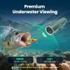 Fishing CamX Fishing Camera/Finder/CanFish, HD 1080P &136Ultra-Wide-Angle,656FT ROV Waterproof/Motion Sensing/Segmented Intelligent Recording/Wireless Charge/App Compatible(Mint Green) view 2
