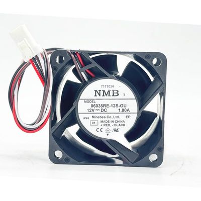 06038RE-12S-GU DC12V 1.8A 6038 4-Wire Waterproof photovoltaic Inverter Fan