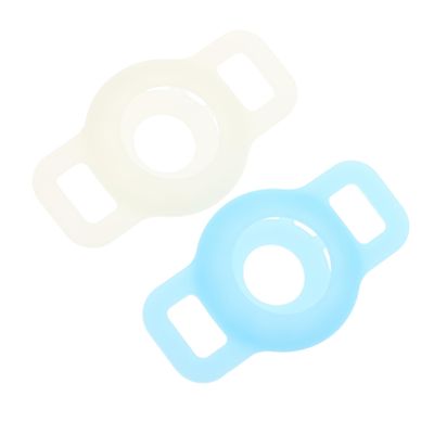 Balacoo 2pcs Dog Collar Locator Case Silicone Protective Cover for Lightweight Secure Design Night Blue Fits Standard Pet Collars
