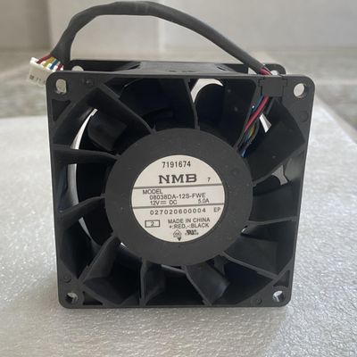 08038DA-12S-FWE 8038 12V 5.0A 4-Wire Chassis Server Cooling Fan