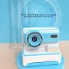 Instant Print Camera, 48MP Front Rear Dual Cameras HD Screen Video Camera with 3 Rolls Print Paper, Type C Charging Thermal Printing Photo Kids Digital Camera for Girls Boys view 3
