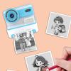 Instant Print Camera, 48MP Front Rear Dual Cameras HD Screen Video Camera with 3 Rolls Print Paper, Type C Charging Thermal Printing Photo Kids Digital Camera for Girls Boys view 4