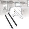 1200Mbps Two Band WiFi Card with BT4.1, M.2 Interface for Wins 7 8 10 11, for Linux (External Antennae) view 2
