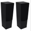 Rockville Pair Lux 654 Black Dual 6.5" Home Theater Stereo Tower Speakers, 160W RMS, 640W Peak, 8 Ohm, Silk Tweeter, MDF Audio Cabinet, 22Hz-20kHz, USA-Engineered, Vietnam-Made (2 Items) view 1