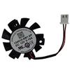 124010-SM1 EP 12V 0.10A Diameter 37mm Hole Pitch 26mm GT610 620 2-Wire Graphics Card Cooling Fan view 3
