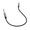 3.5mm Mono Male to 6.35mm Mono Male Sound Cable 11.8 Inch 6.35mm to 3.5mm Headphone Adapter Cord for Speaker Amplifier Home Theater Mixing Console view 1