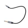 3.5mm Mono Male to 6.35mm Mono Male Sound Cable 11.8 Inch 6.35mm to 3.5mm Headphone Adapter Cord for Speaker Amplifier Home Theater Mixing Console view 2