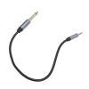 3.5mm Mono Male to 6.35mm Mono Male Sound Cable 11.8 Inch 6.35mm to 3.5mm Headphone Adapter Cord for Speaker Amplifier Home Theater Mixing Console view 3