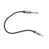 3.5mm Mono Male to 6.35mm Mono Male Sound Cable 11.8 Inch 6.35mm to 3.5mm Headphone Adapter Cord for Speaker Amplifier Home Theater Mixing Console view 4