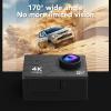Gugxiom 4K Action Camera, 170 Degree Wide Angle, Anti Shake Wearable Camera Video Recorder, with Mount Accessories, for Cycling Hiking view 4