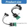 Advanced PCIE 1x To DB9pin Port Adapter Card For Efficient Data Transmission In Industrial Setting view 3