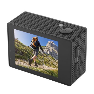 Gugxiom 4K Action Camera, 170 Degree Wide Angle, 2 inch Screen, Outdoor Rainproof Camera, Anti Shake, with Mount Accessories