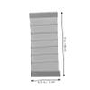 CAXUSD 2pcs Camera Bag Dividers for Dslr Camera Inserts Padded Velour Organizer for Travel Photography view 3