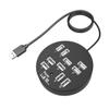 Angoily USB Splitter for Laptop 10 Port USB Hub USB Extender Hub Multiple Ports Easy to Use USB Data Cable for Pc view 1
