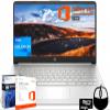 HP 14 Inch Laptop for Student Business, with One-Year Office 365 & Windows 11 Pro, Intel Dual-Core N4120, 16 GB RAM, 384 GB Storage(128 GB eMMC+256 GB MSD), Ultra Light, Webcam, with Designed Mouse view 1