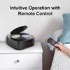 KUEPHOM CD Player Alarm Clock with Remote:CD/MP3,Bluetooth,FM Radio with Speakers,USB Charger and Dimmable Display for Bedroom-Dual Alarm with Optional Sound Suitable for Heavy/Light Sleeper view 3