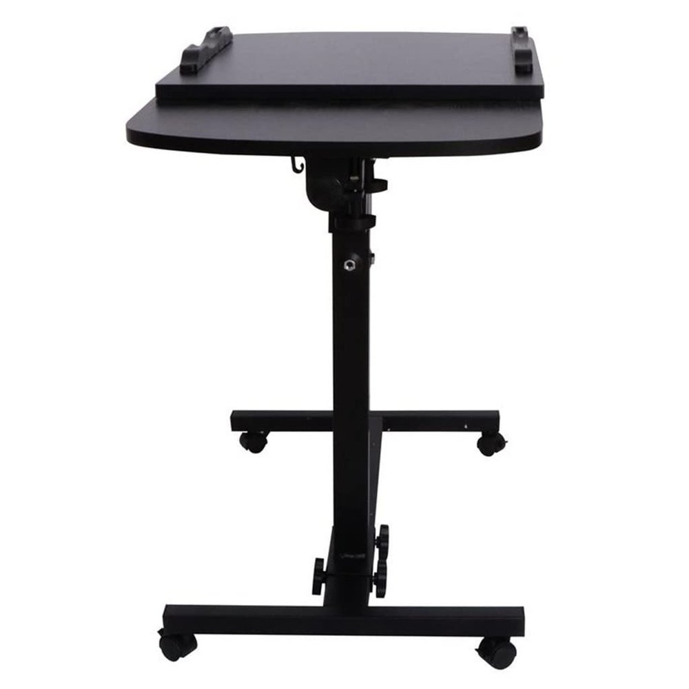 Adjustable Laptop Stand Table Portable Bedside Desk Multifunctional Folding Desk Movable Lifting Lazy Desktop (D 23.62x15.75x37.4inch)